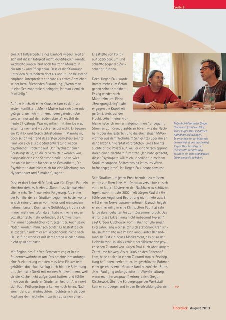 Überblick August 2013 - LWV.Eingliederungshilfe GmbH