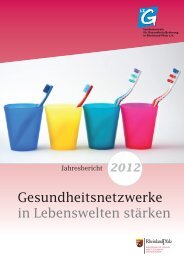 Download LZG Jahresbericht 2012 - Landeszentrale für ...