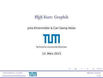 LaTeX-Kurs: Graphik