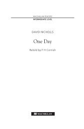 One Day – sample chapter - Macmillan Readers