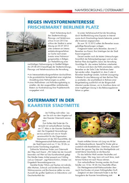 WIRTSCHAFTSMAGAZIN - made in kaarst