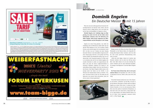 Ausgabe 1/13 - made in LEVERKUSEN