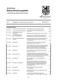 Amtliches Bekanntmachungsblatt - Märkischer Kreis