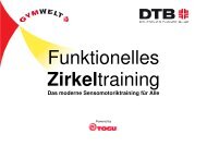 Handout Funktionelles Zirkeltraining