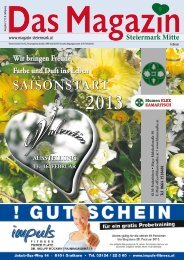 Februar 2013 - DAS MAGAZIN Steiermark-Mitte