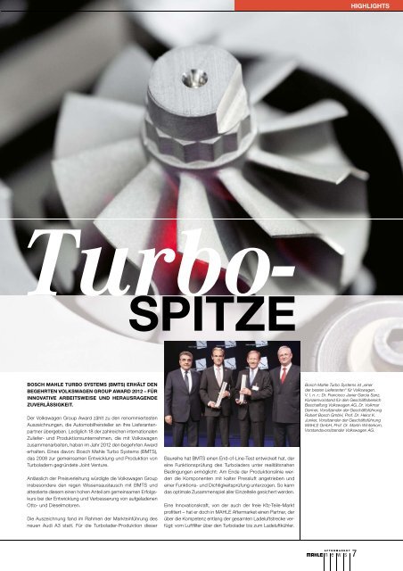 Aftermarket news 1/2013 (deutsch)