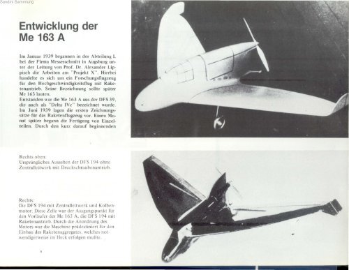 Raketenjäger Messerschmitt Me 163