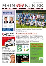 Ausgabe 07/13 - mainfrankenkurier.de