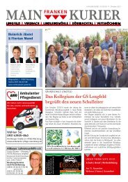 Ausgabe 10/13 - mainfrankenkurier.de