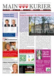 Ausgabe 04/13 - mainfrankenkurier.de