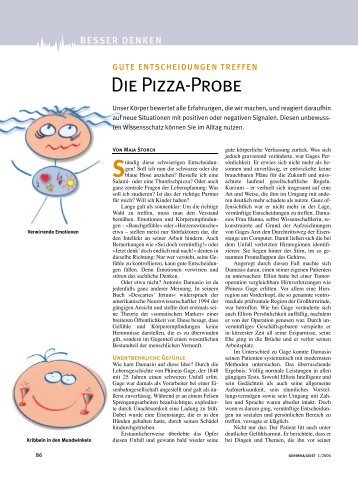 Die Pizza-Probe - Maja Storch