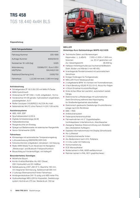 TRS Baufahrzeuge - MAN Truck Forum