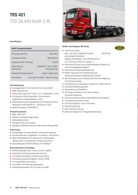 TRS Baufahrzeuge - MAN Truck Forum