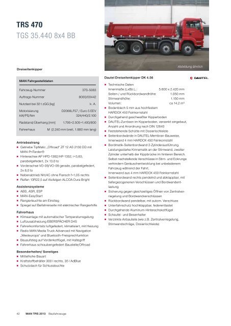 TRS Baufahrzeuge - MAN Truck Forum