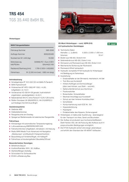 TRS Baufahrzeuge - MAN Truck Forum