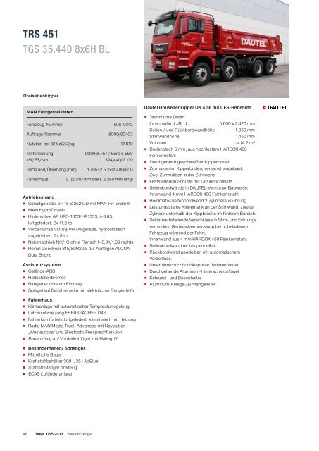 TRS Baufahrzeuge - MAN Truck Forum