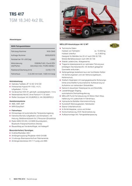 TRS Baufahrzeuge - MAN Truck Forum