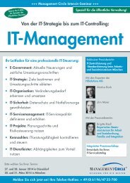 programm downloaden - Management Circle AG