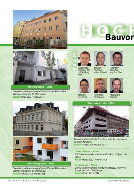 Mandlbauer News 2013 - Mandlbauer Bau GmbH