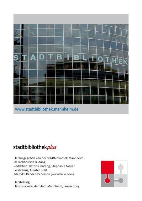 stadtbibliothekplus - Stadt Mannheim