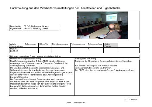 Anlage 1 Übersicht Ämter/Fachbereiche und Eigenbetriebe ...