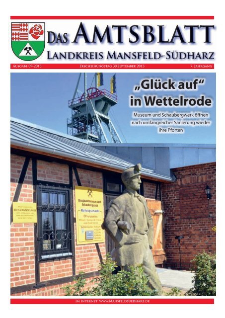 „Glück auf“ in Wettelrode - Landkreis Mansfeld-Südharz