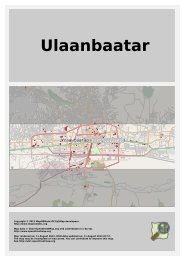 Ulaanbaatar - MapOSMatic