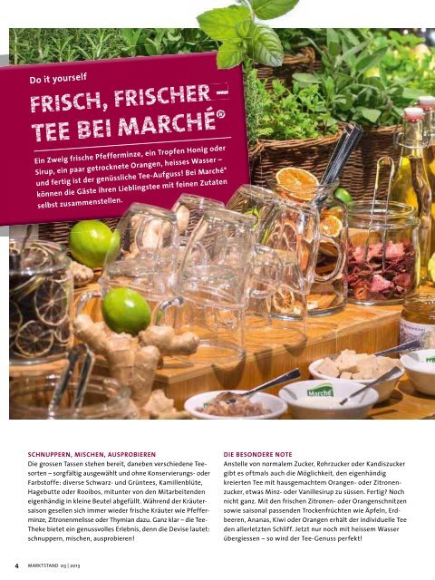 Deutsche Ausgabe (pdf, 3.83 MB) - Marché Restaurants