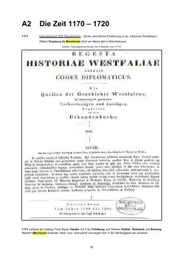 A2 Die Zeit 1170 â€“ 1720 - Mardorf