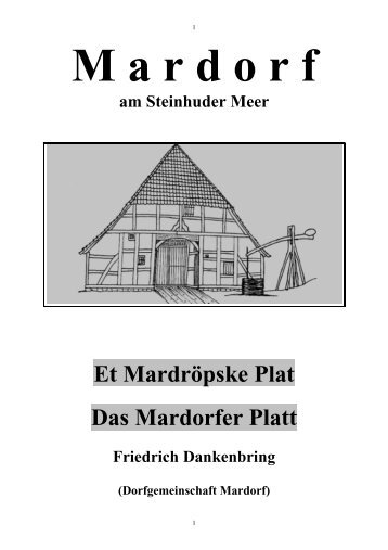 Et Mardröpske Plat - Mardorf