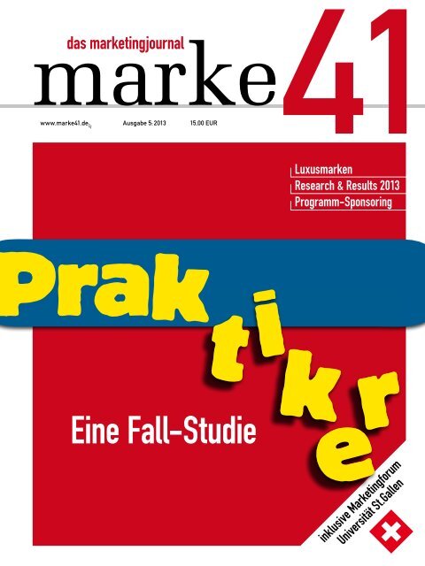 Eine Fall-Studie - marke41