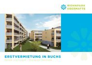 ERSTVERMIETUNG IN BUCHS - Markstein AG