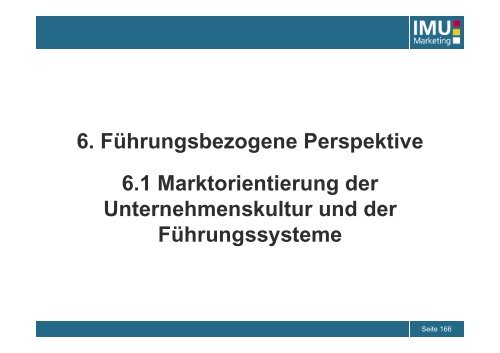 IMU - Marketing - UniversitÃ¤t Bern