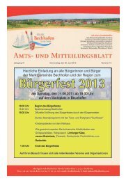 Mitteilungsblatt vom 20.06.2013 - Markt Bechhofen
