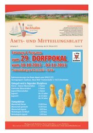 Mitteilungsblatt vom 24.10.2013 - Markt Bechhofen