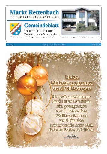 Dezember 2013 (PDF ca. 8,92 MB) - Markt Rettenbach