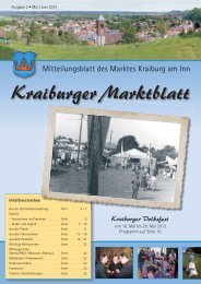 Ausgabe 2 - Mai / Juni - Markt Kraiburg am Inn