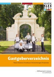 Gastgeberverzeichnis - Stadt Markkleeberg