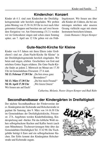 Ausstellung Markuskirche 10.02. und 13.02.-03.03.2013