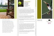 Tennis Brochure - Marriott International