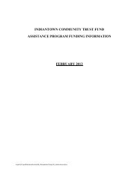 indiantown community trust fund assistance program funding ...