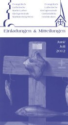 Einladungen & Mitteilungen - Martin-Luther-Kirchgemeinde ...
