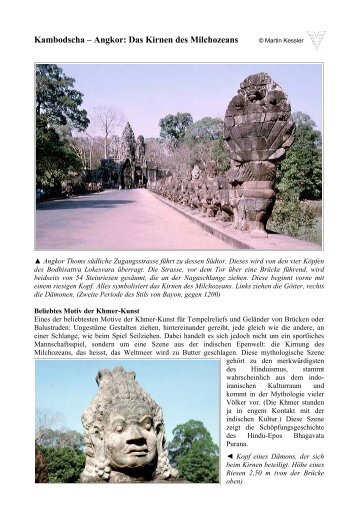 Angkor: Das Kirnen des Milchozeans - Martin Kessler Art