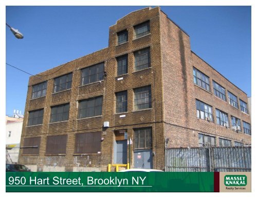 950 Hart Street, Brooklyn NY - Massey Knakal Realty Services