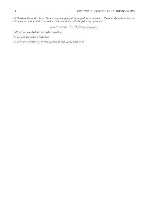 Lecture Notes - Department of Mathematics and Statistics - Queen's ...