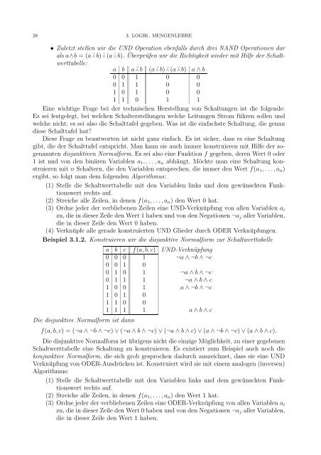 Einführung in das mathematische Arbeiten - an der Fakultät für ...