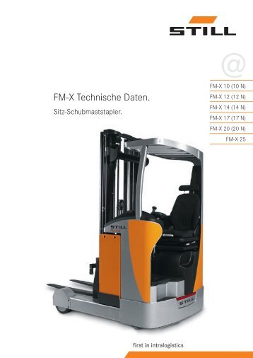 FM-X Technische Daten. - Mateco