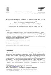 C onsensus-halving via theorems of Borsuk-Ulam and Tucker