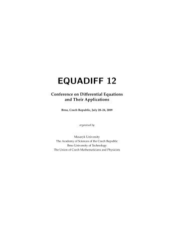 EQUADIFF 12