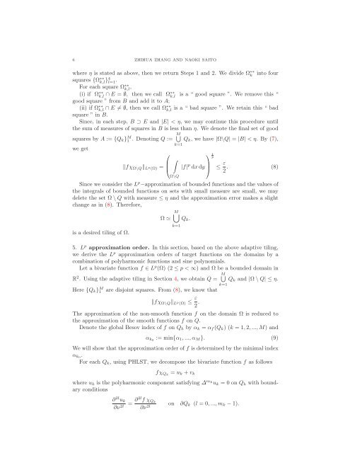 PHLST WITH ADAPTIVE TILING AND ITS APPLICATION TO ...